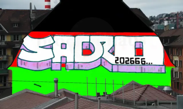 Graffiti artwork by H812