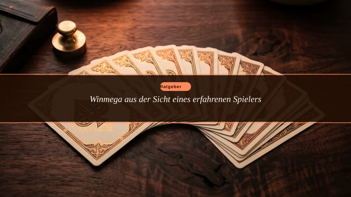 Winmega aus der Sicht eines erfahrenen Spielers