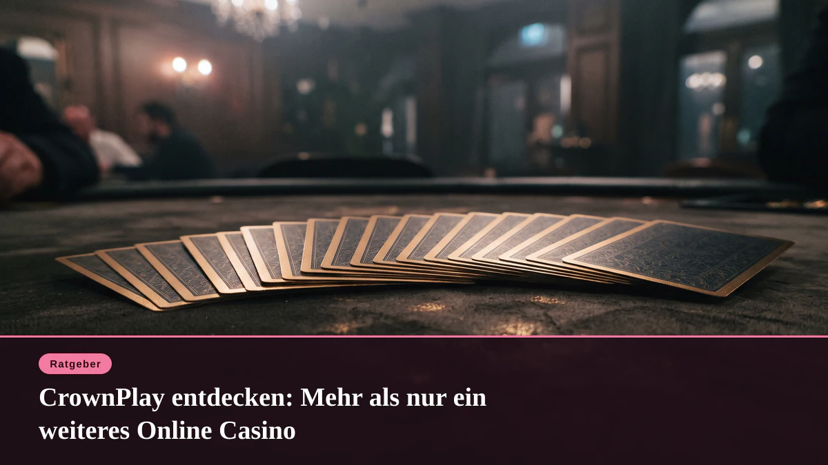 CrownPlay entdecken: Mehr als nur ein weiteres Online Casino