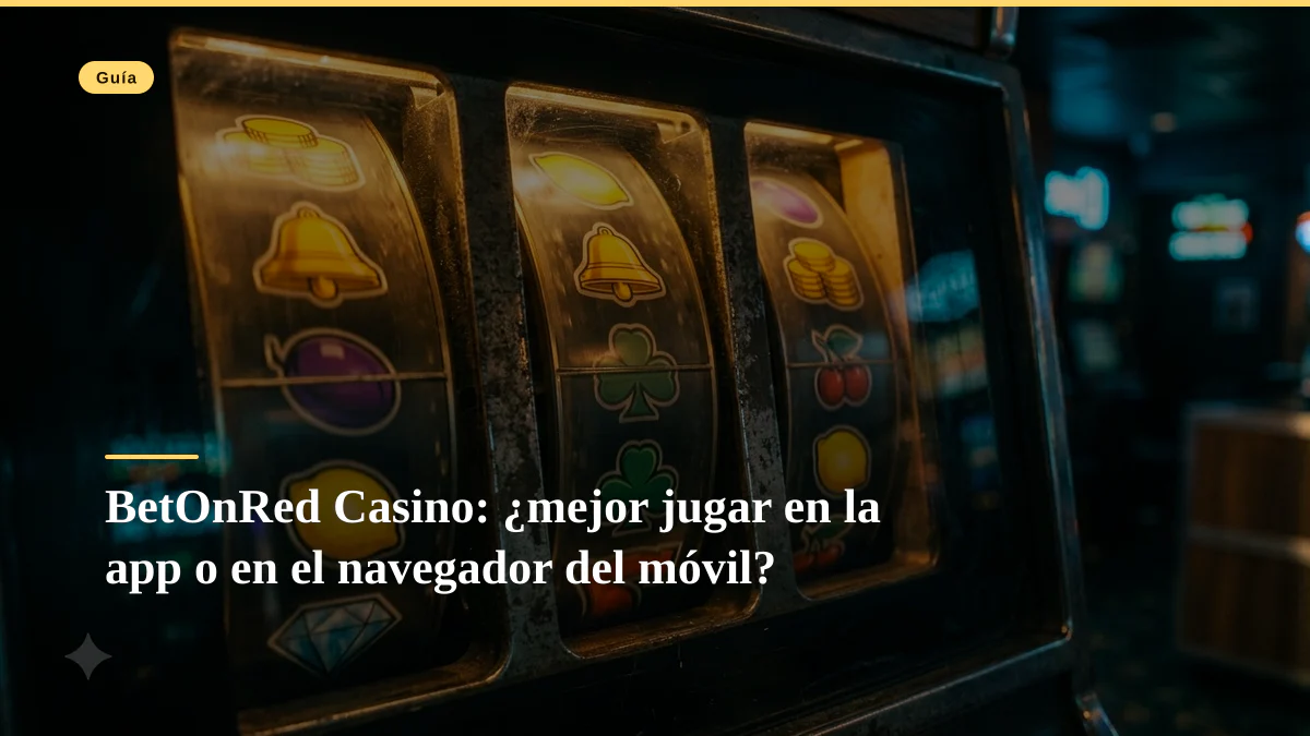 BetOnRed Casino: ¿mejor jugar en la app o en el navegador del móvil?