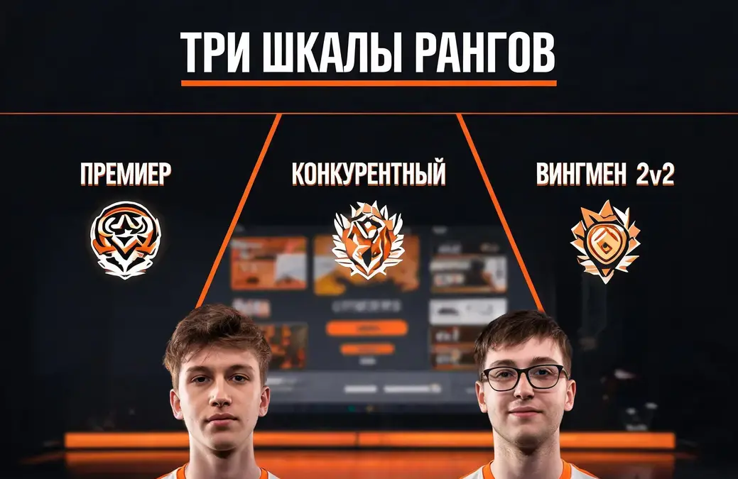 cs2 ранги: как работают Premier, Competitive и Wingman