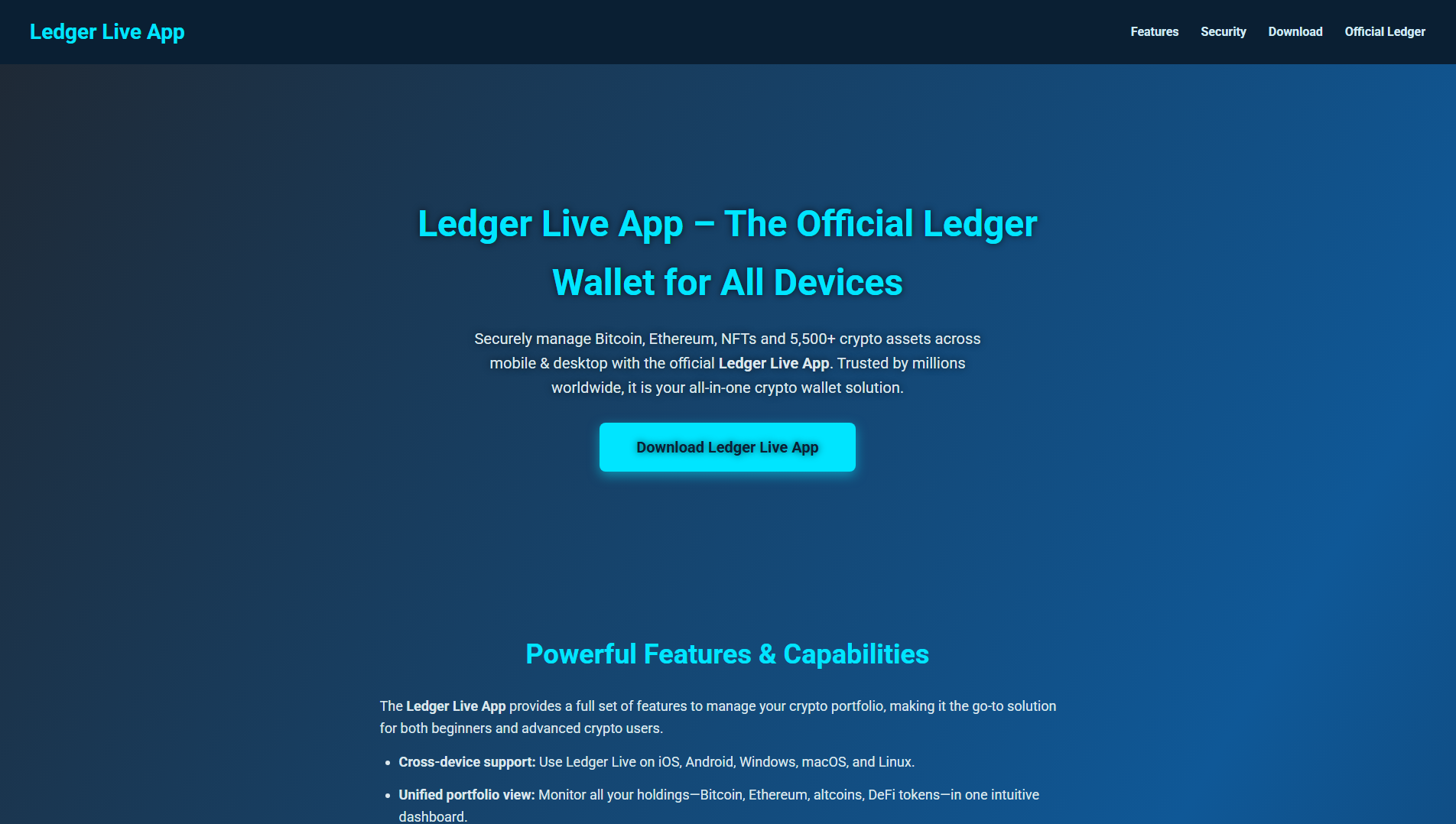 Stored capture of en-us-ledge-app-efg.pages.dev