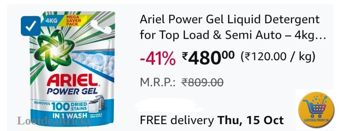 Ariel Power Liquid | Best Price Drop Today Ariel Power Liquid | Best Price Drop Today