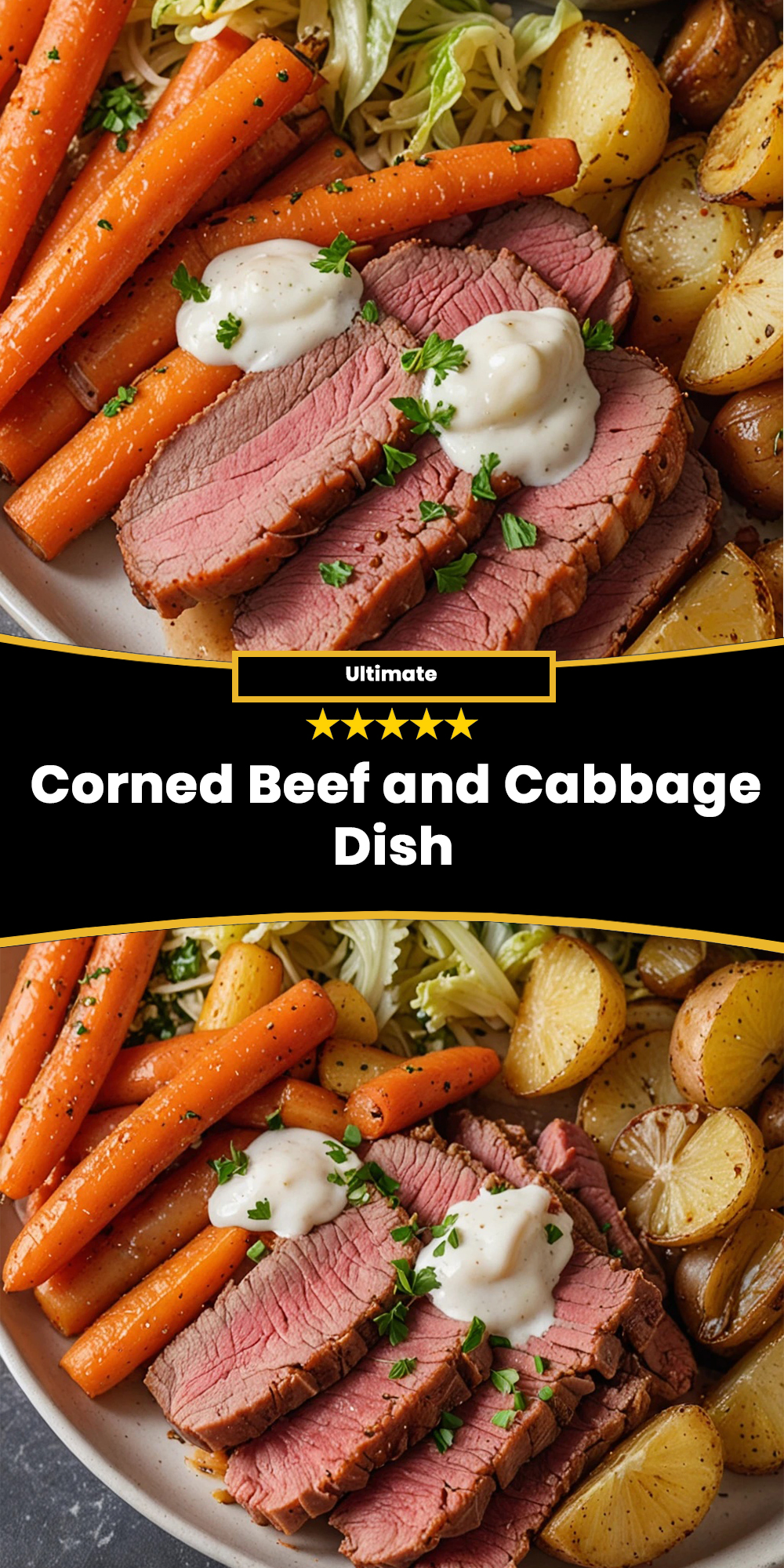 Corned Beef and Cabbage Dish