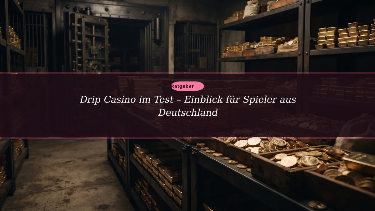 Drip Casino im Test – Einblick für Spieler aus Deutschland