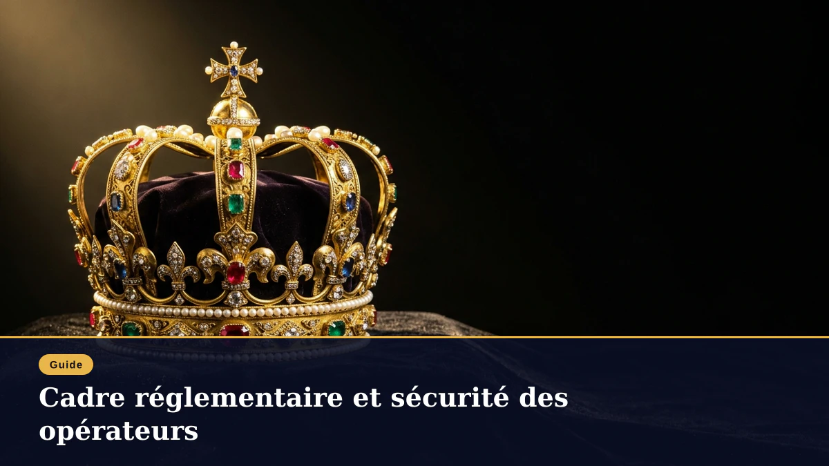 Cadre réglementaire et sécurité des opérateurs