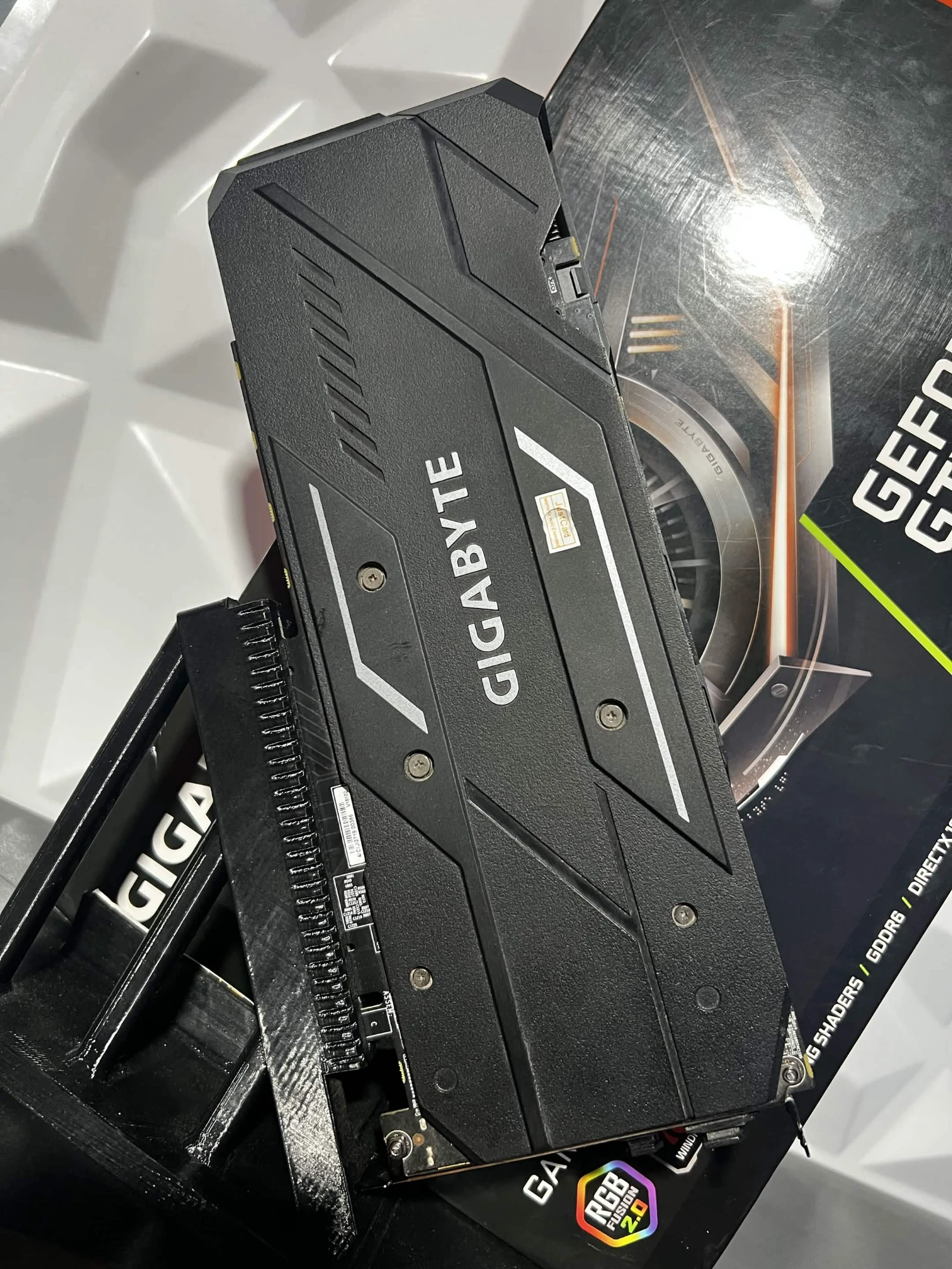 GTX 1660 Ti 6GB Gigabyte 3 Fan Occasion miniature 2