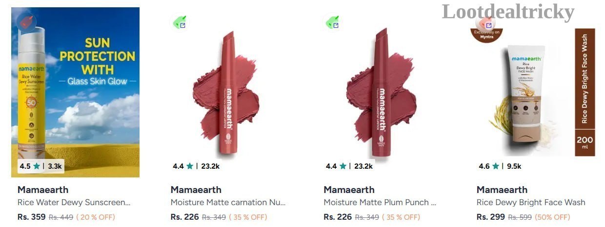 Mamaearth Mega Deal | Huge Savings Offer Mamaearth Mega Deal | Huge Savings Offer