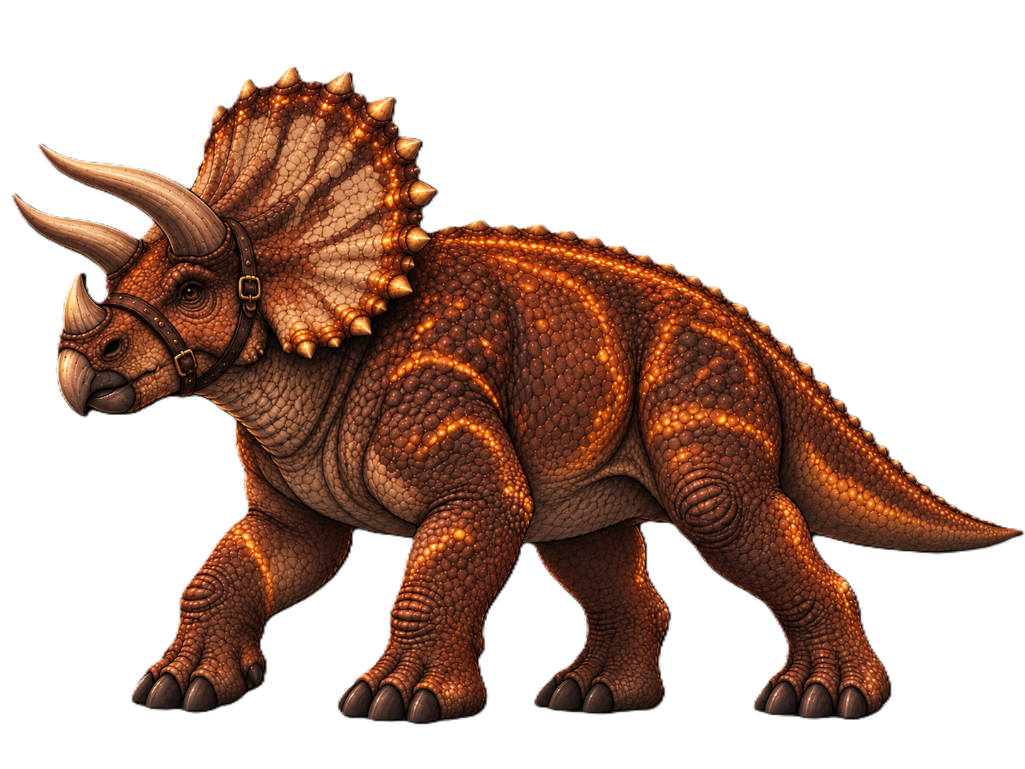 Hearth, Jace Glowell's Triceratops mount