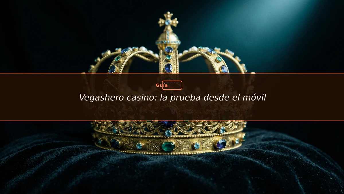 Vegashero casino: la prueba desde el móvil