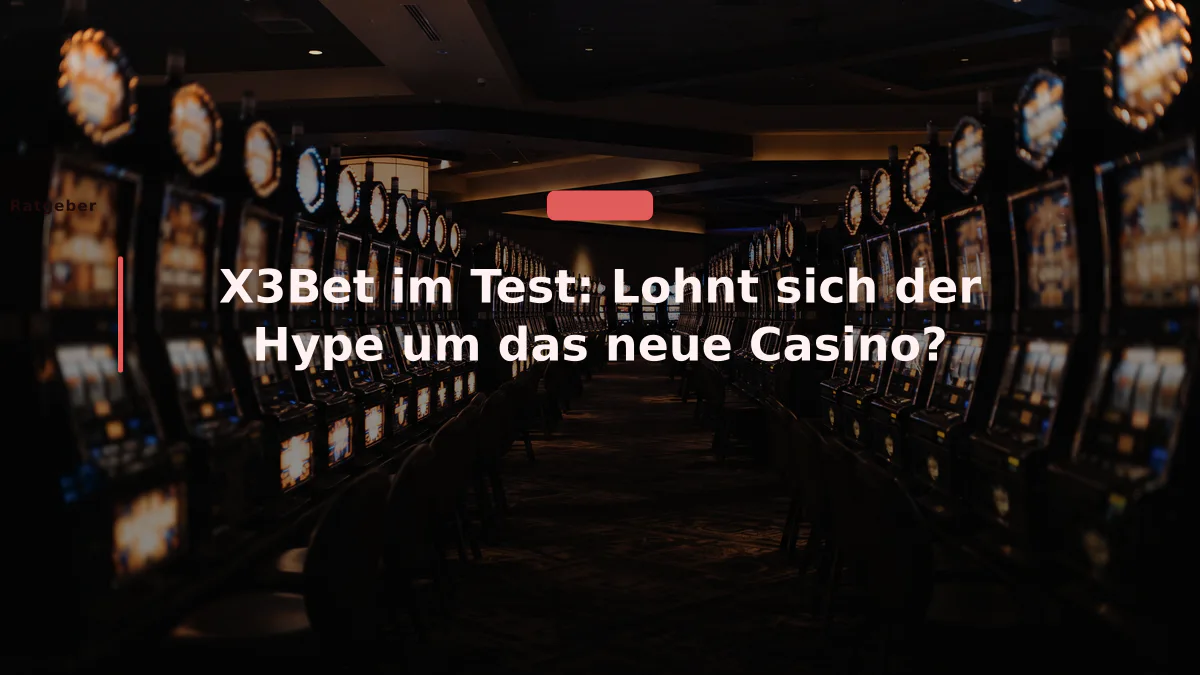X3Bet im Test: Lohnt sich der Hype um das neue Casino?