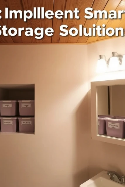 6. Implement Smart Storage Solutions