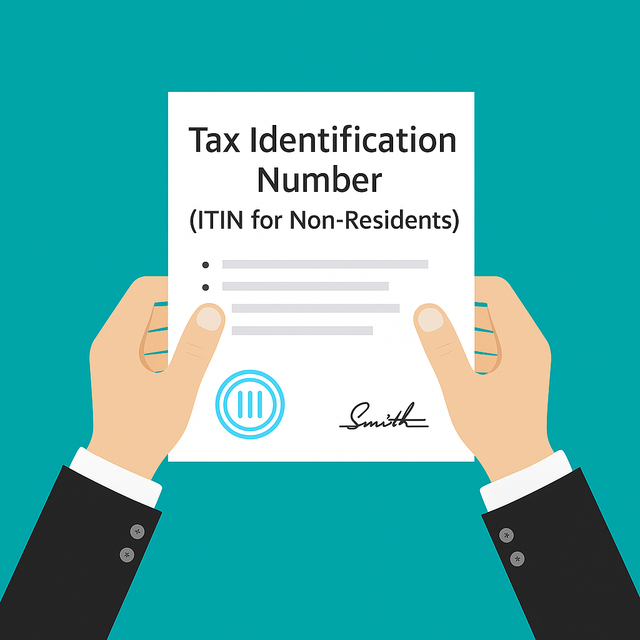 Professional woman working on laptop