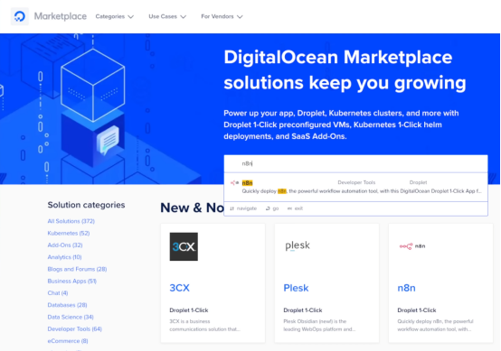 n8n marketplace