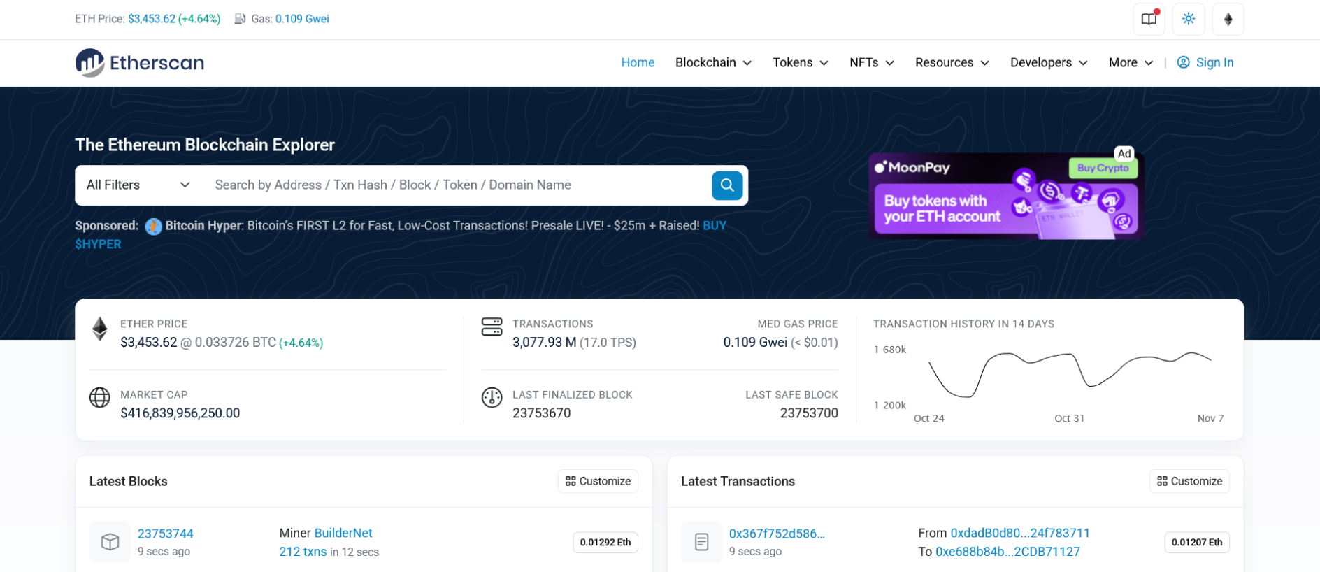 Stored capture of etherscan-cn.github.io