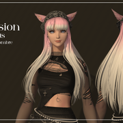 Long version highlights reverse ombre