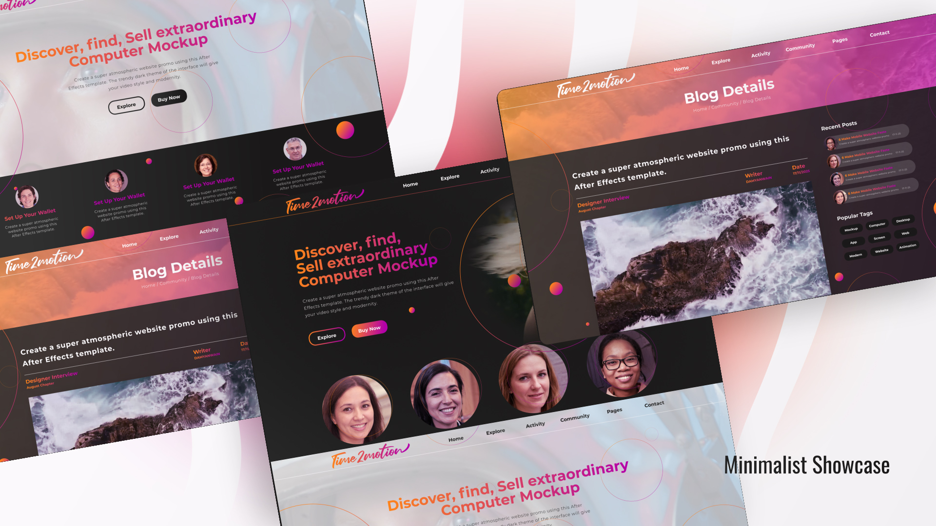 Website Screen Promo