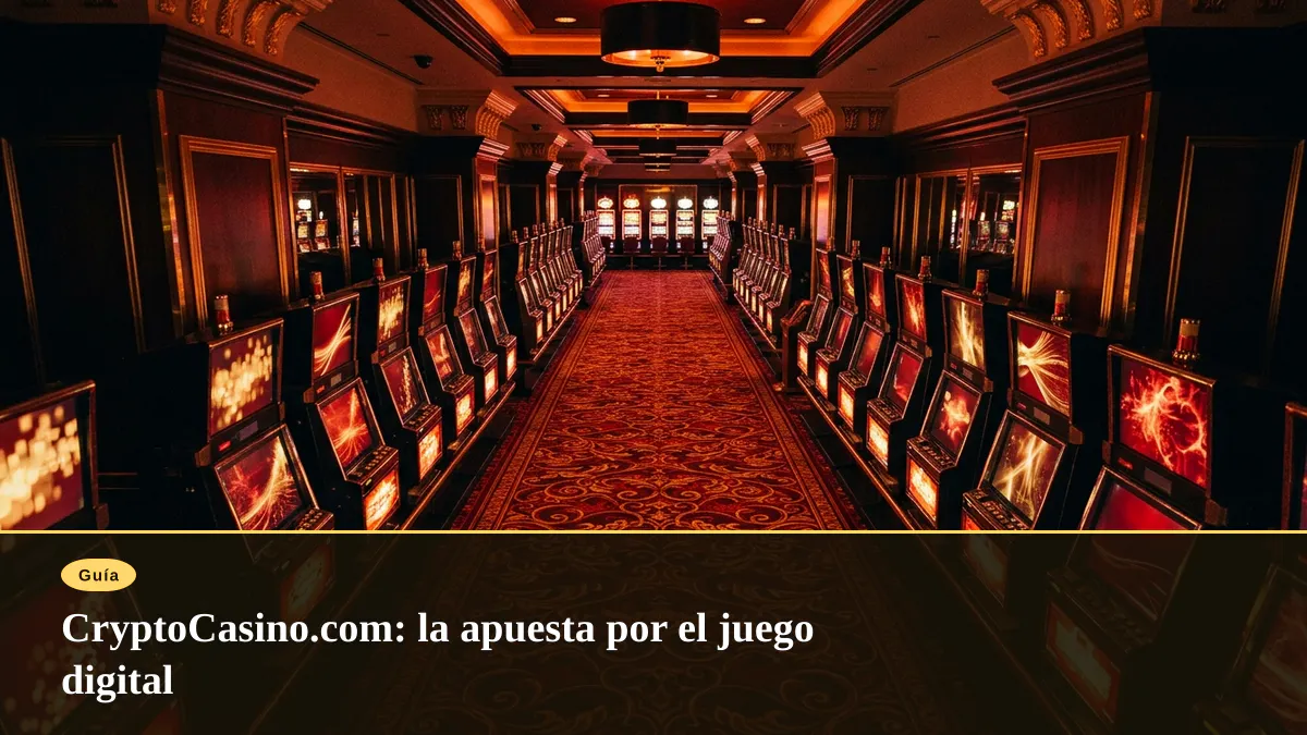 CryptoCasino.com: la apuesta por el juego digital