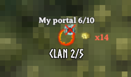 Clan portal map pin