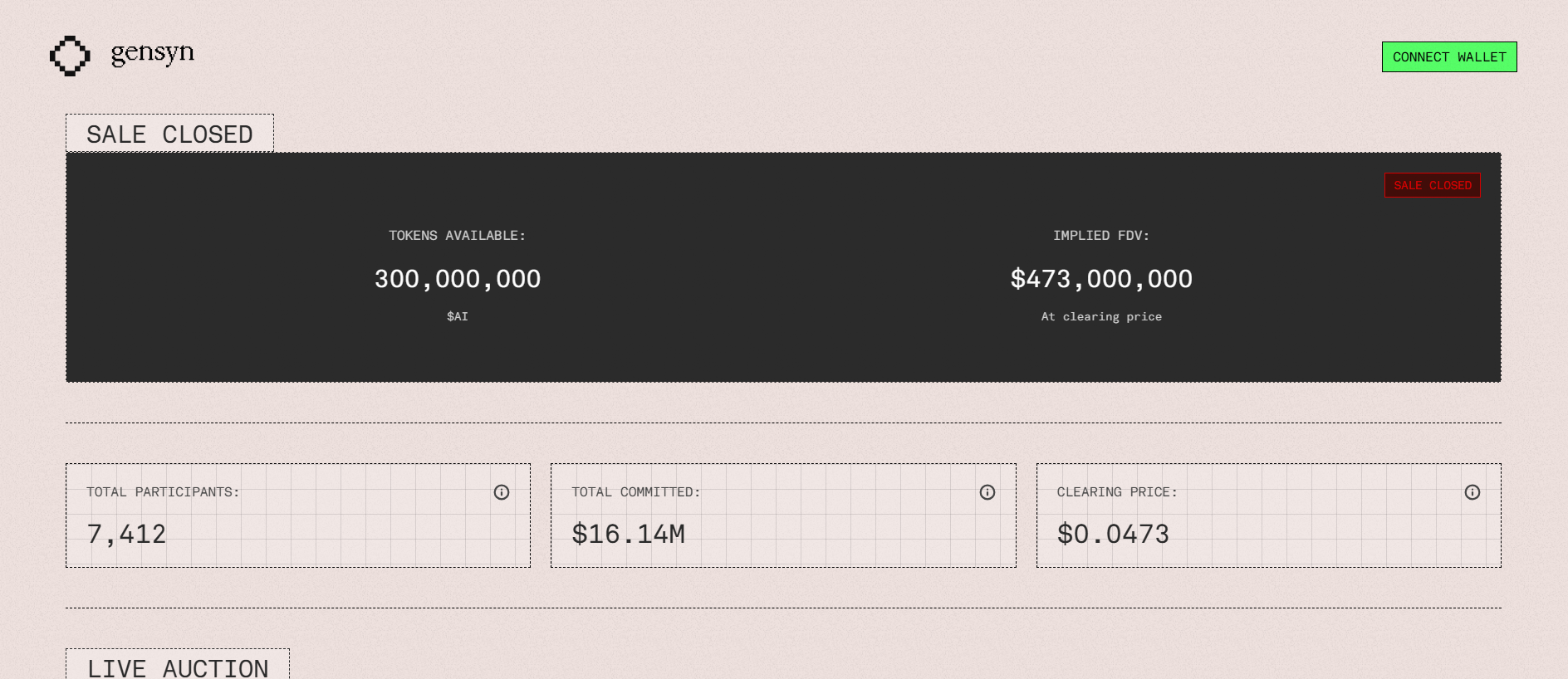Stored capture of public-sale-page.pages.dev