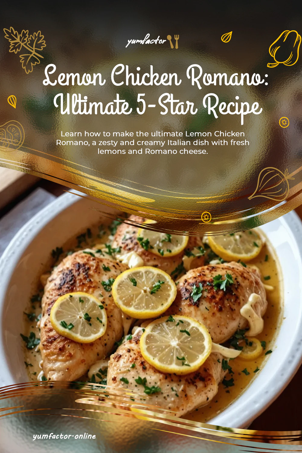 Lemon Chicken Romano: Ultimate 5-Star Recipe
