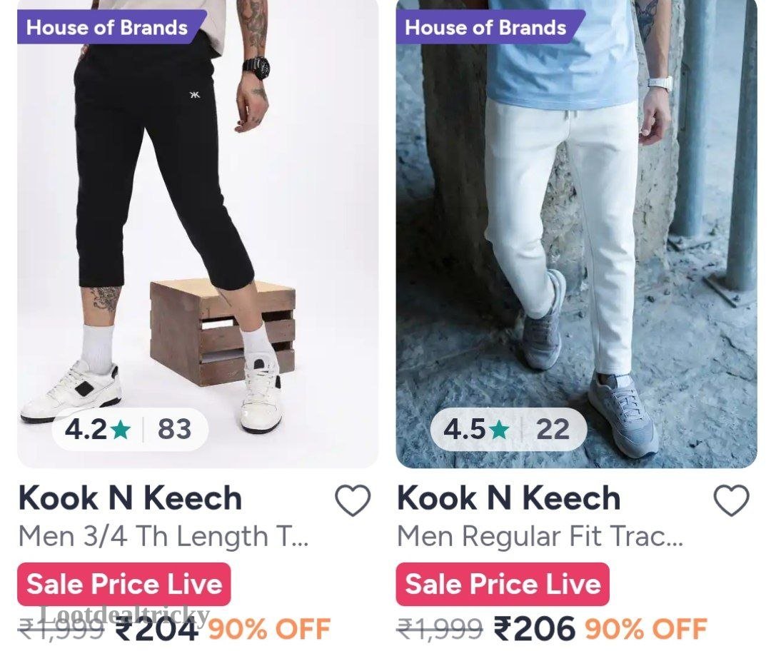 Branded Trousers From Offer Image