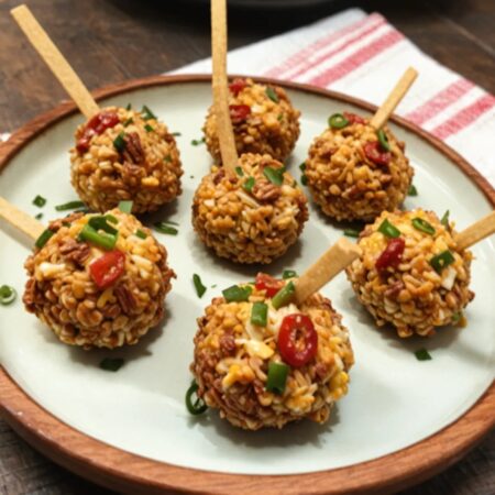 Ultimate Jalapeño Cheese Ball Bites Recipe
