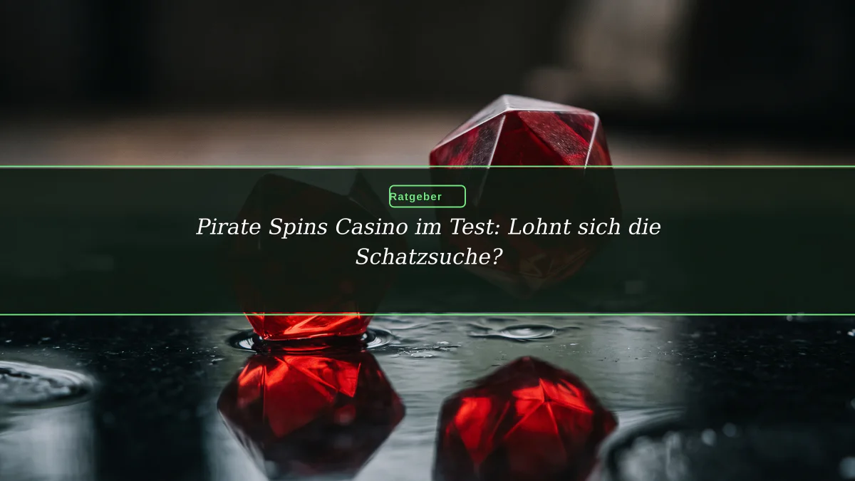 Pirate Spins Casino im Test: Lohnt sich die Schatzsuche?