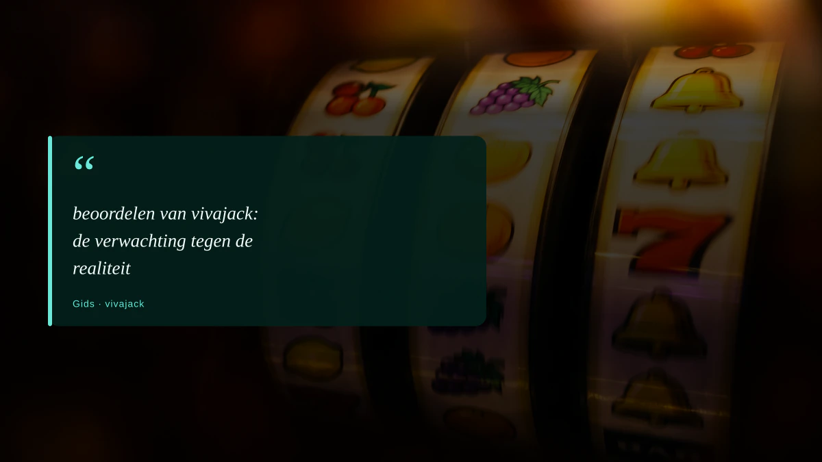 beoordelen van vivajack: de verwachting tegen de realiteit