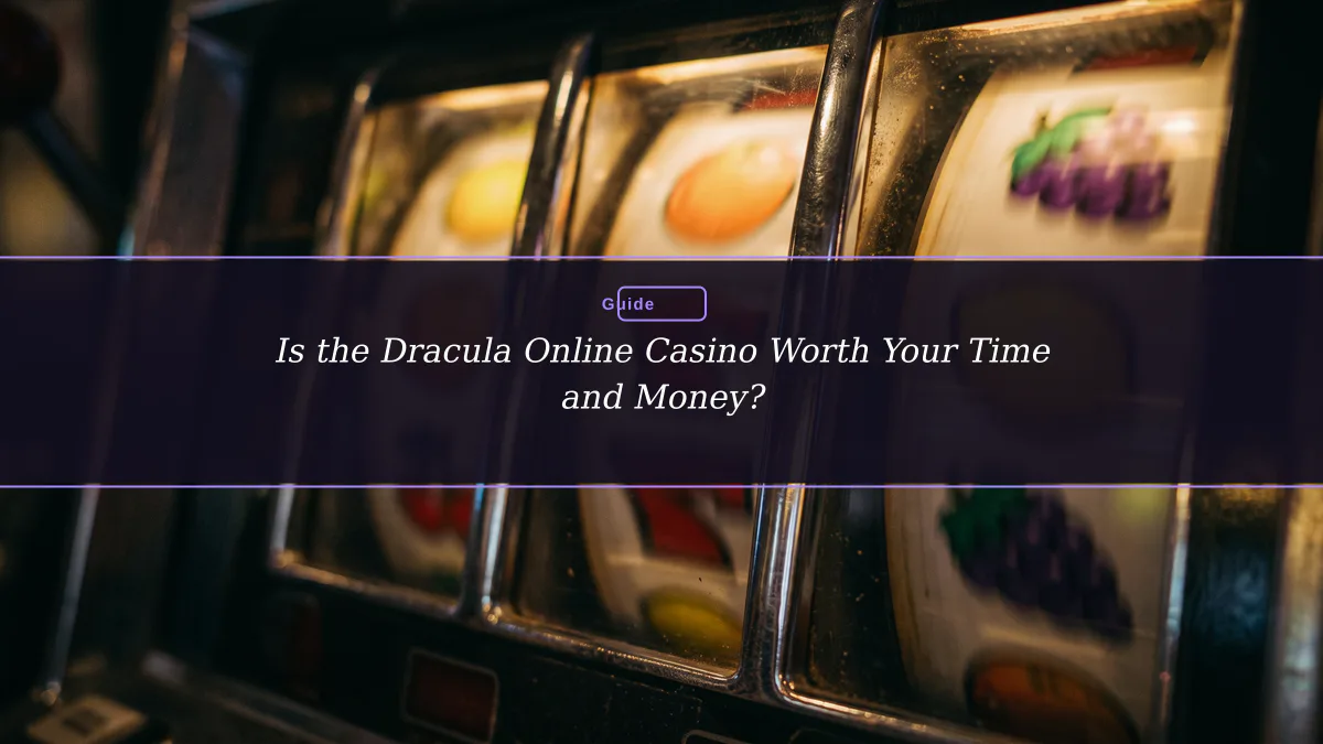 Is the Dracula Online Casino Worth Your Time and Money?