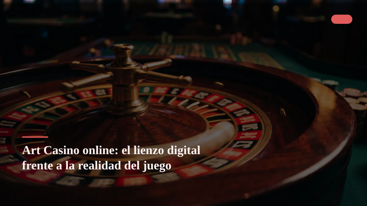 Art Casino online: el lienzo digital frente a la realidad del juego