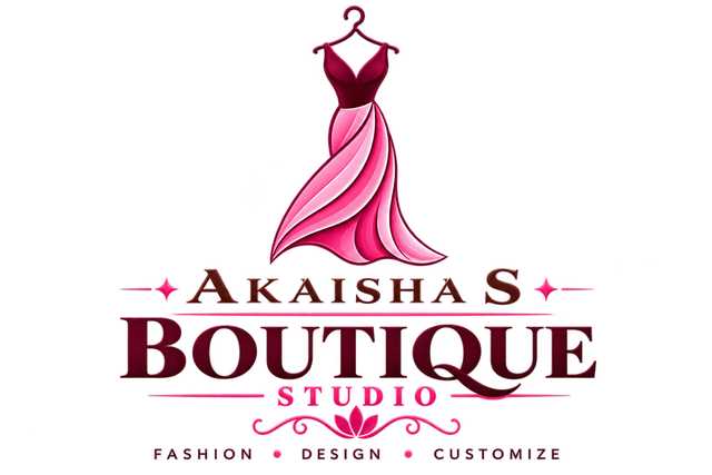 AKAISHA S Boutique Studio Logo