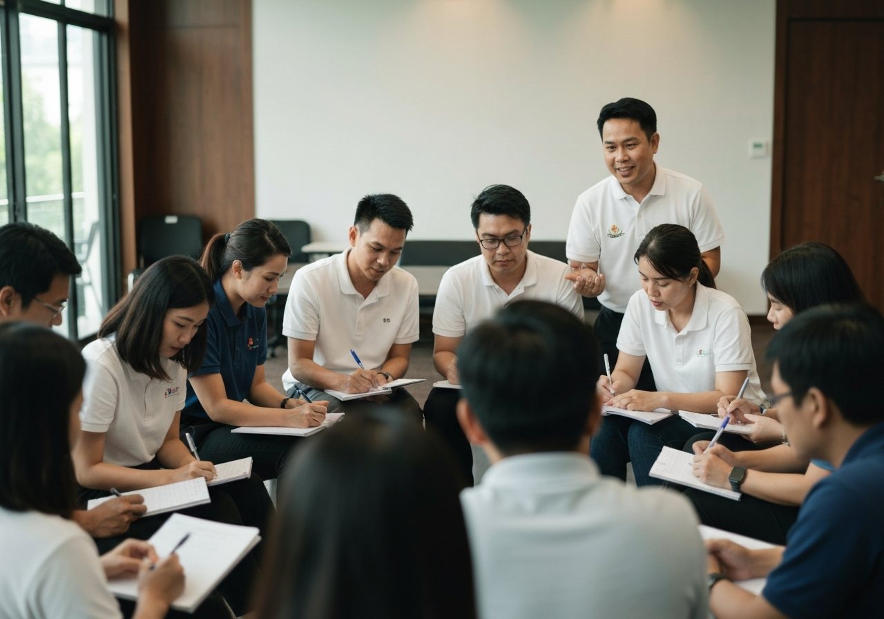 ทีมงาน Jin Huang Team Building
