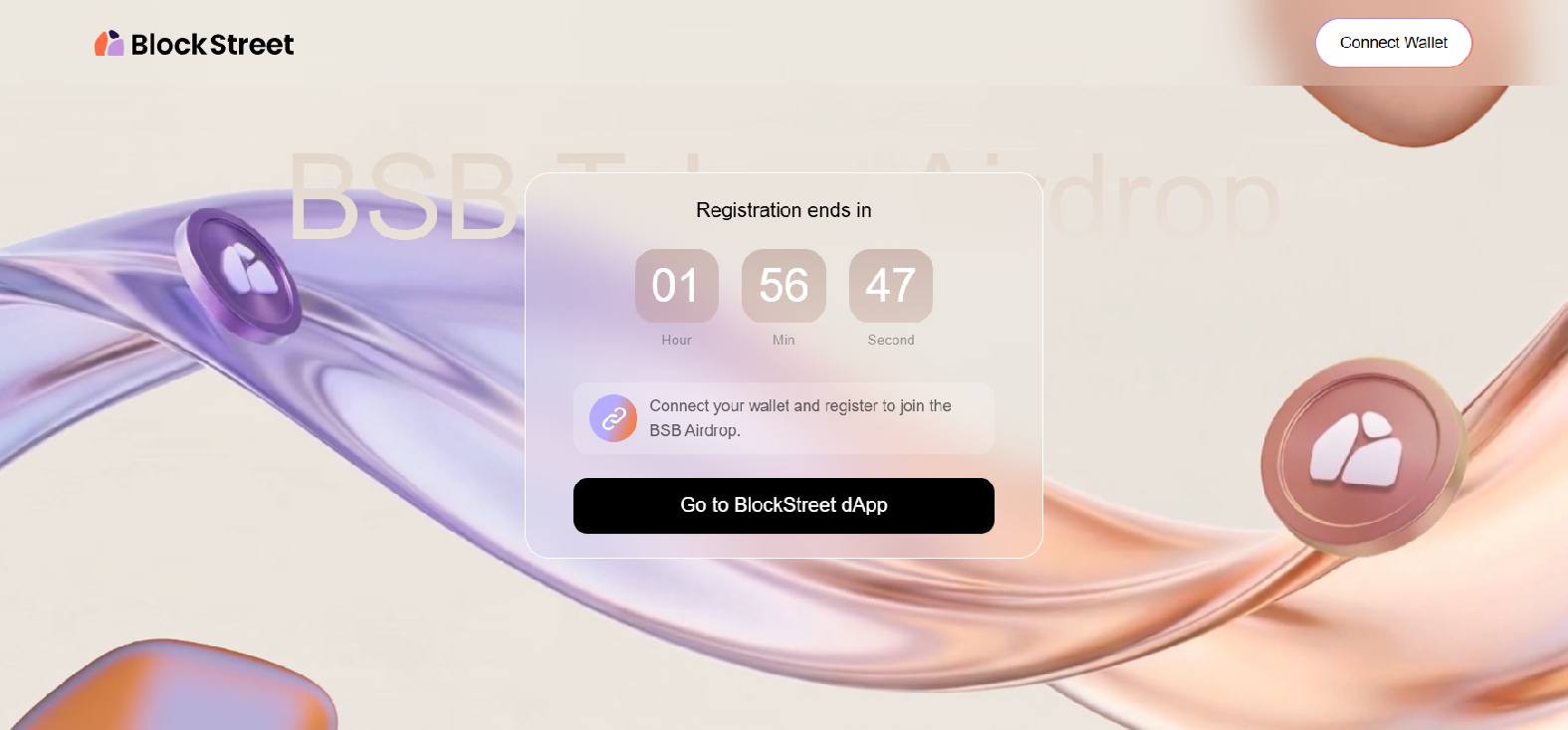 Screenshot of blockstreets.network