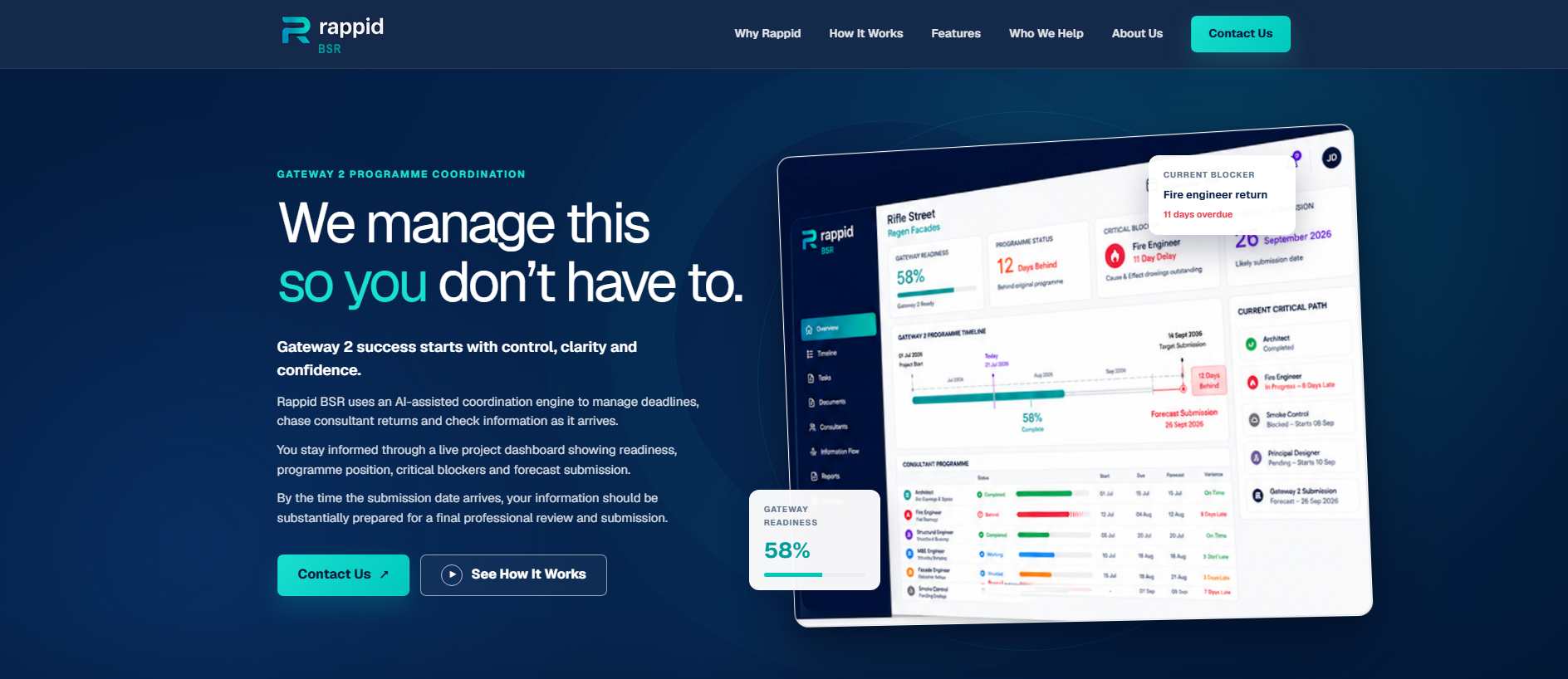 Screenshot of rappidbsr.com