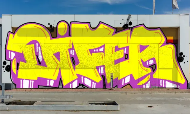 Graffiti artwork by difer
