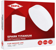 SPARK TITANIUM FRAMELESS PANEL 12W RD/SQ CW/WW — Ohrim wholesale price 270
