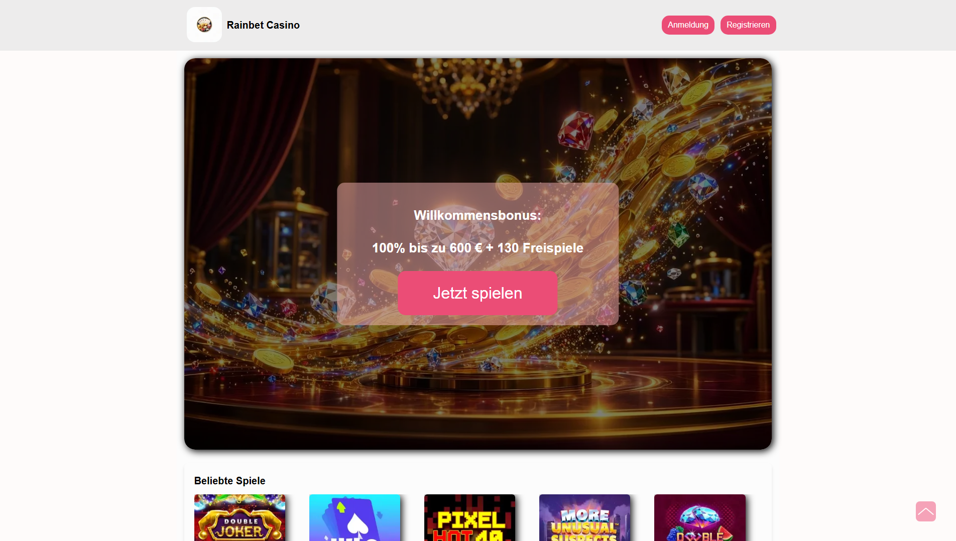 Acquisizione salvata di rainbet-online.at