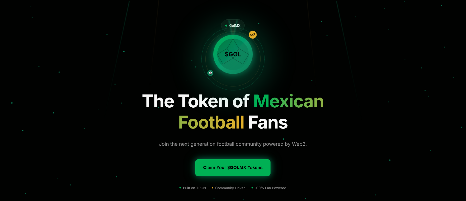 Screenshot of golmx.app