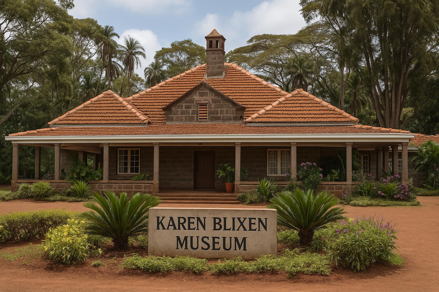 Karen Blixen coffee-country landscape