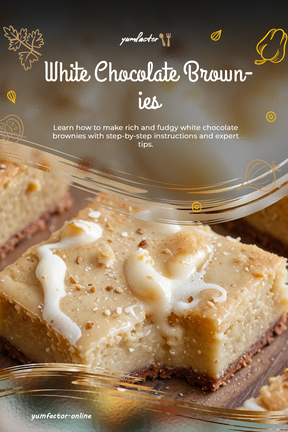 White Chocolate Brownies