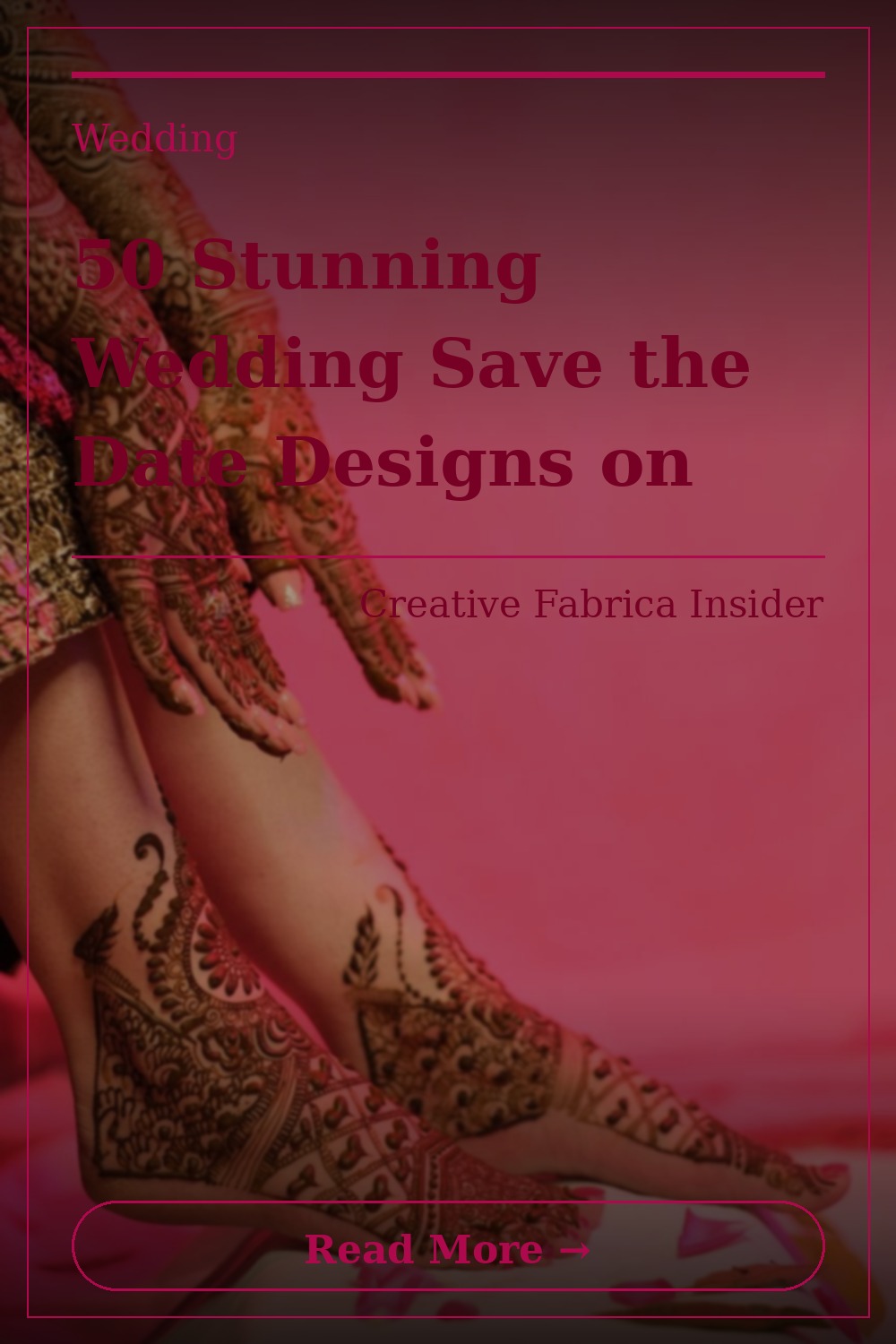 50 Stunning Wedding Save the Date Designs on Creative Fabrica