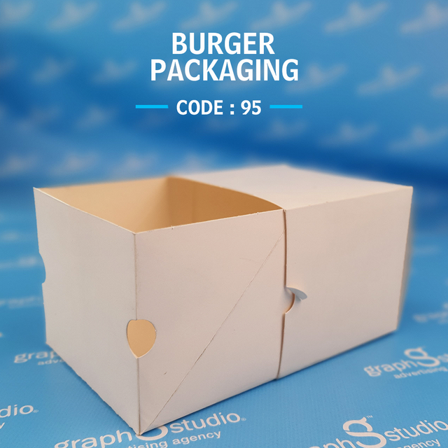 Burger box packaging