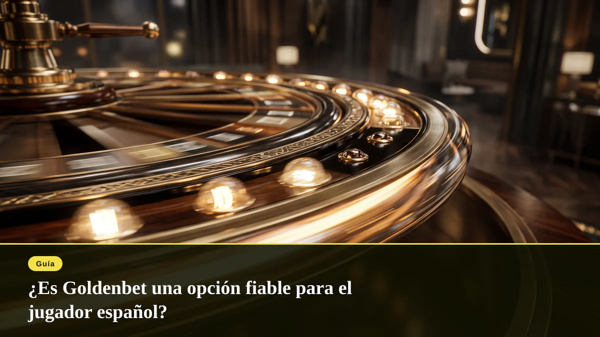 ¿Es Goldenbet una opción fiable para el jugador español?