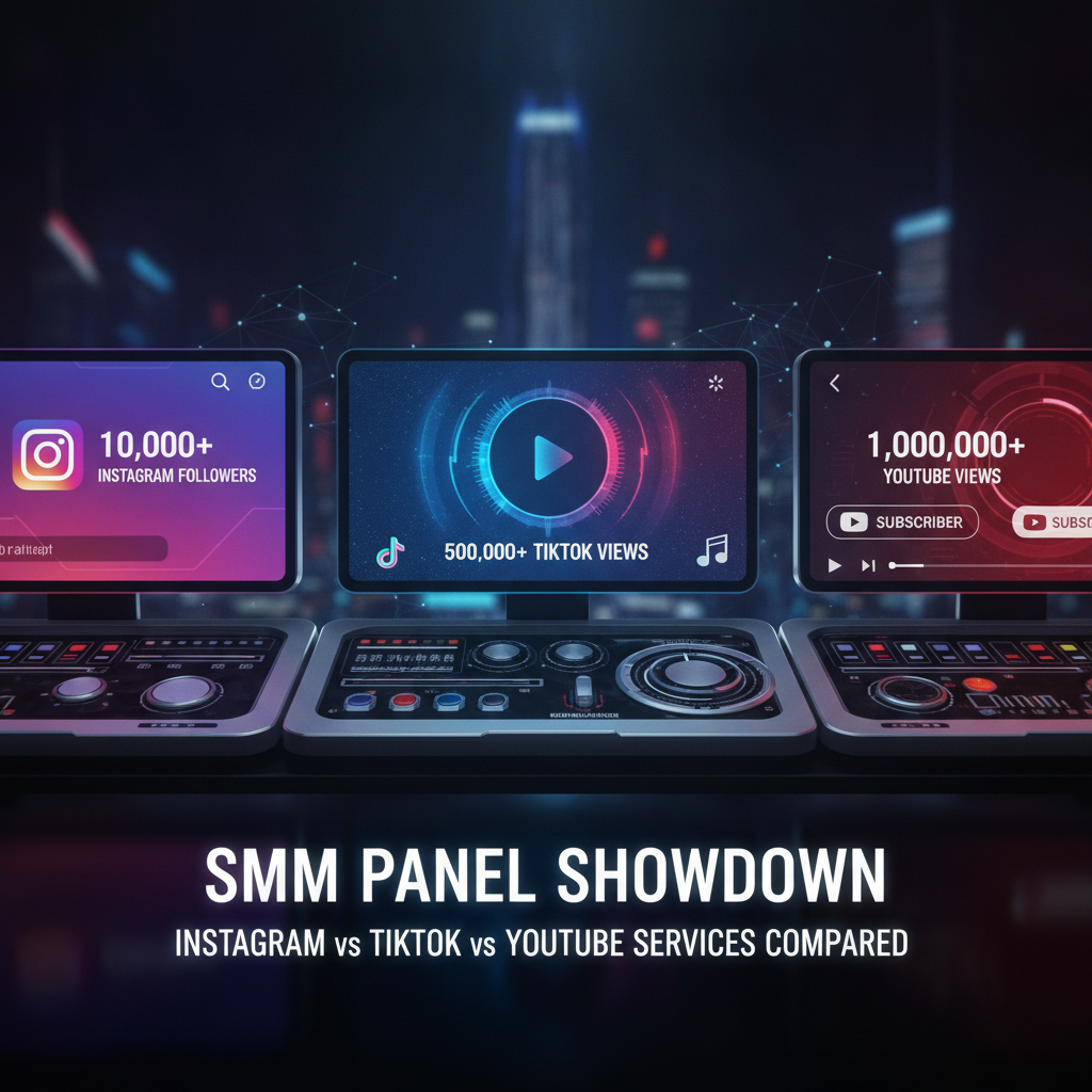 SMM Panel Showdown: Instagram vs TikTok vs YouTube Services Compared