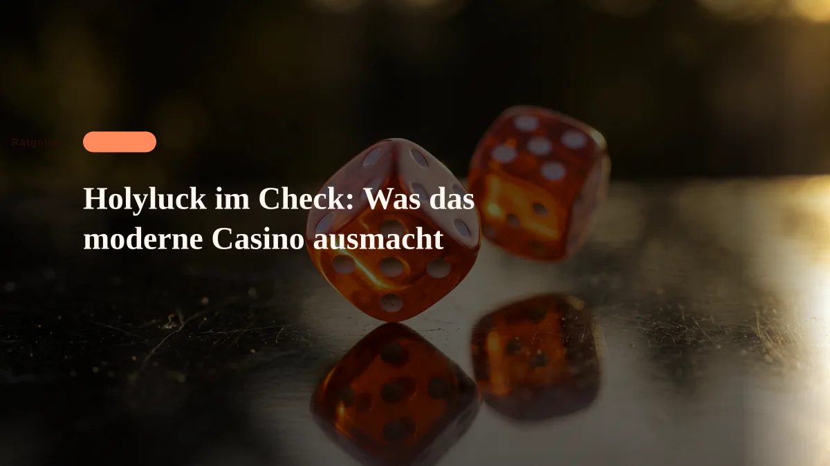Holyluck im Check: Was das moderne Casino ausmacht