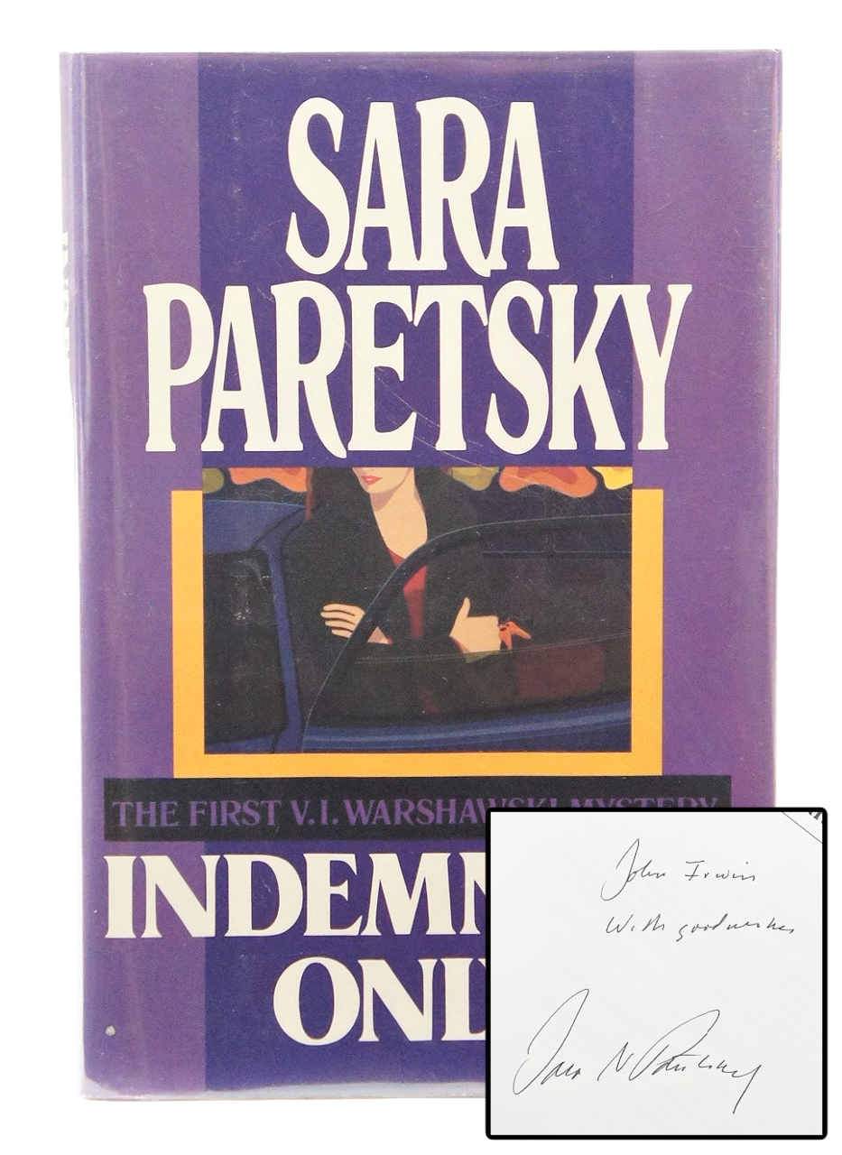 Indemnity Only: A V.I. Warshawski Mystery (Signed First Edition)