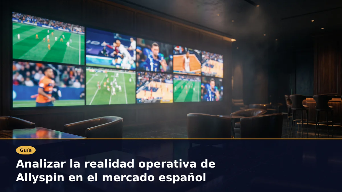 Analizar la realidad operativa de Allyspin en el mercado español