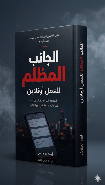 غلاف كتاب الجانب المظلم للعمل أونلاين
