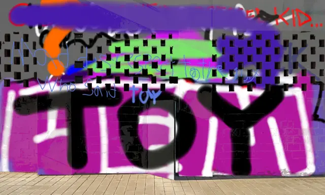 Graffiti artwork by Broggles7